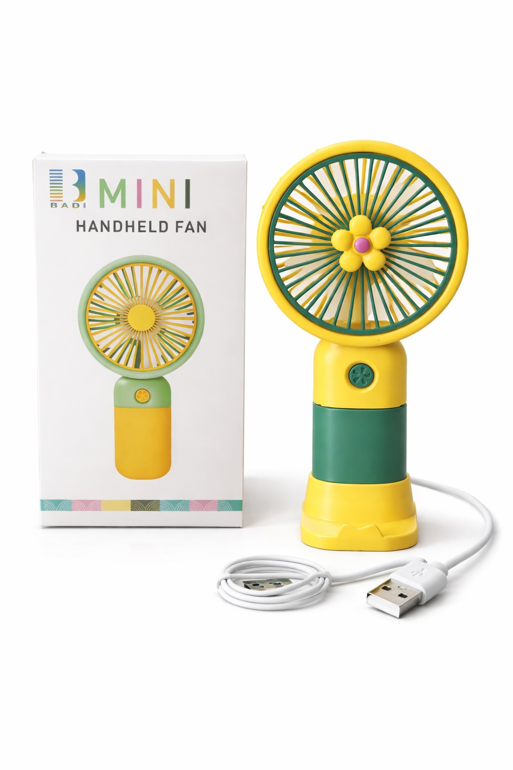 Portable handheld fan