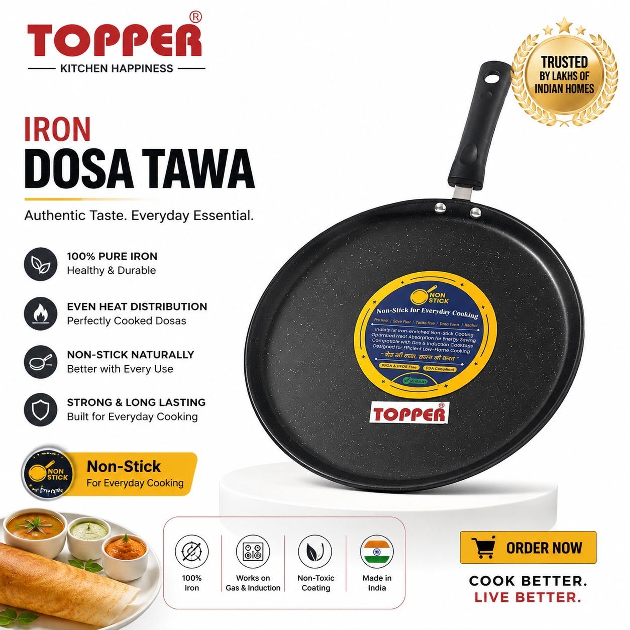 Dosa tawa cooking pan